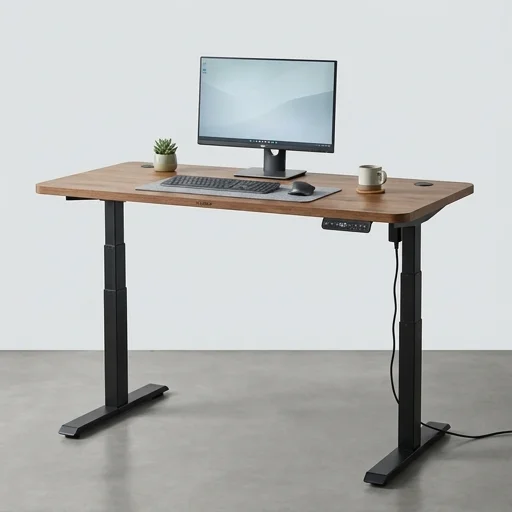 FEZIBO Height Adjustable Electric Standing Desk view 3
