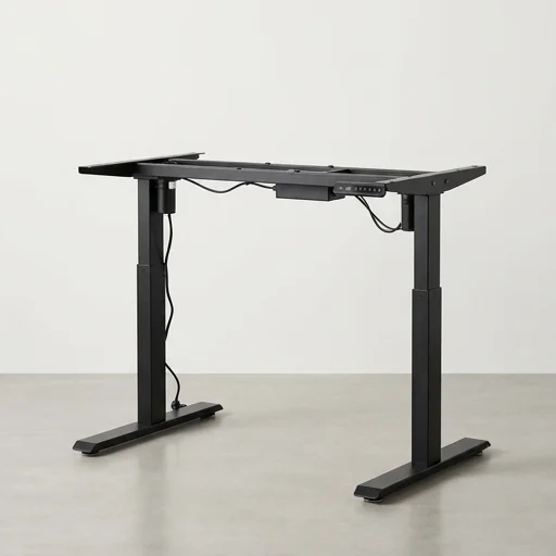 Fully Jarvis Standing Desk Frame view 2