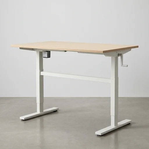 IKEA TROTTEN Sit/Stand Desk view 3