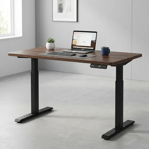 Loctek Electric Standing Desk view 3